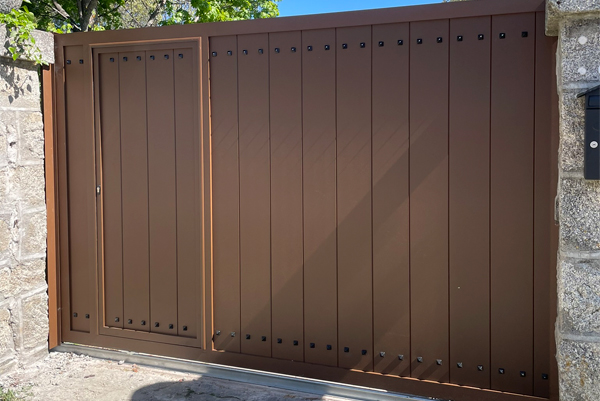 Puertas de aluminio con cristal