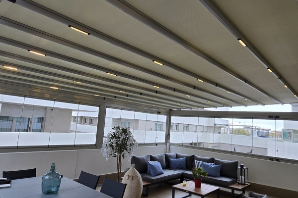 Pérgolas Lona Tensada Estética