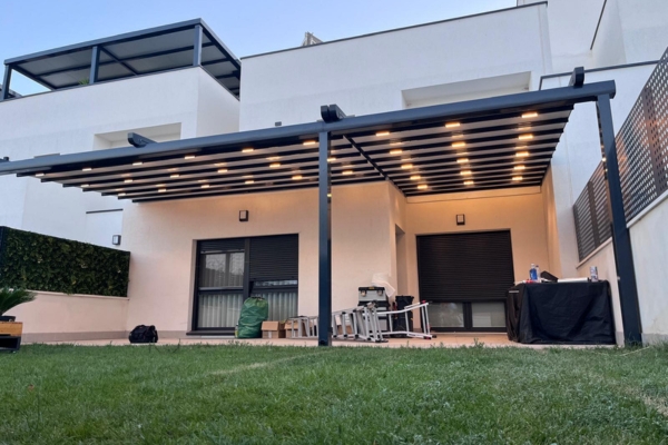 Pérgolas de Lona Tensada